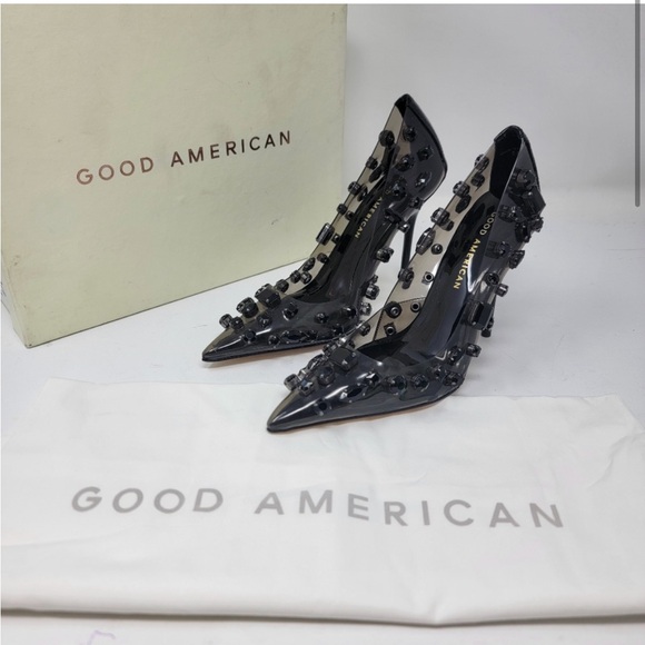 GOOD AMERICAN HEELS (5.5) - Picture 1 of 5